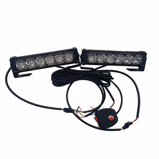 12 VDC LED-Auto-Auto-Strafverfolgungsbehörden verwenden Polizei-Notlicht für Innendach, Armaturenbrett, Windschutzscheibe, LKW-Licht
