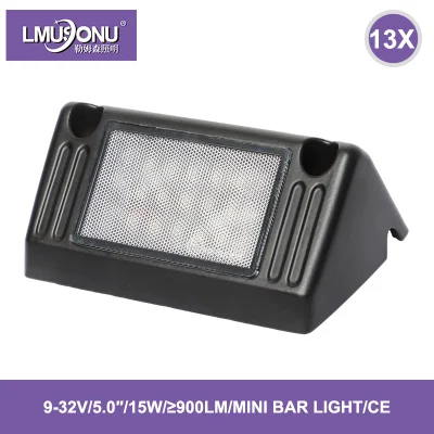 Lmusonu 5,0 Zoll 15W Auto LKW Mini gebogene LED-Lichtleiste 9