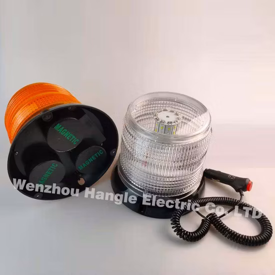 Ltd6166 80LED 12V Weiß Verkehrsblitzleuchte Sicherheitsblinkendes Notfall-Sicherheitsauto-Warn-LED-Leuchtfeuer